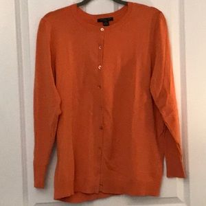 1x August Silk Orange cardigan